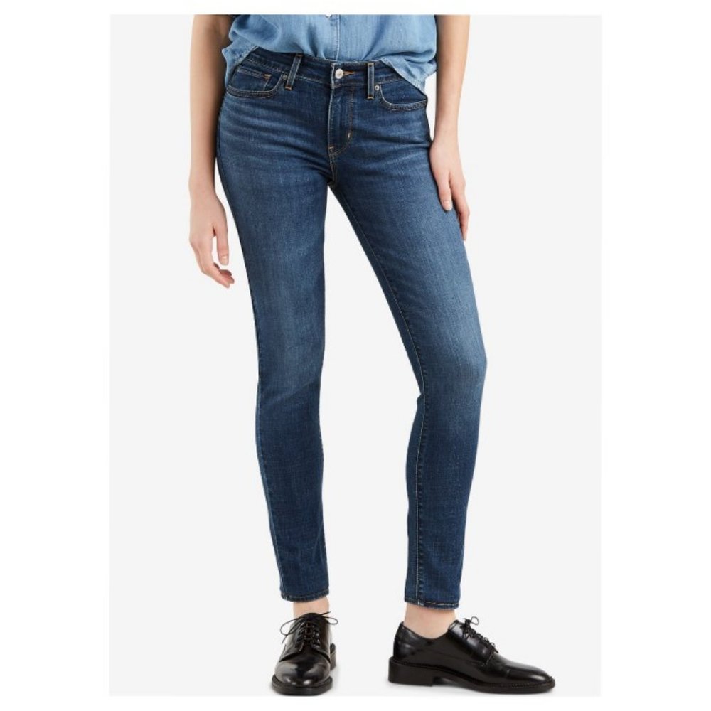 Levi's Women's 711 Skinny Mid Rise Jeans Size: W34 x L30